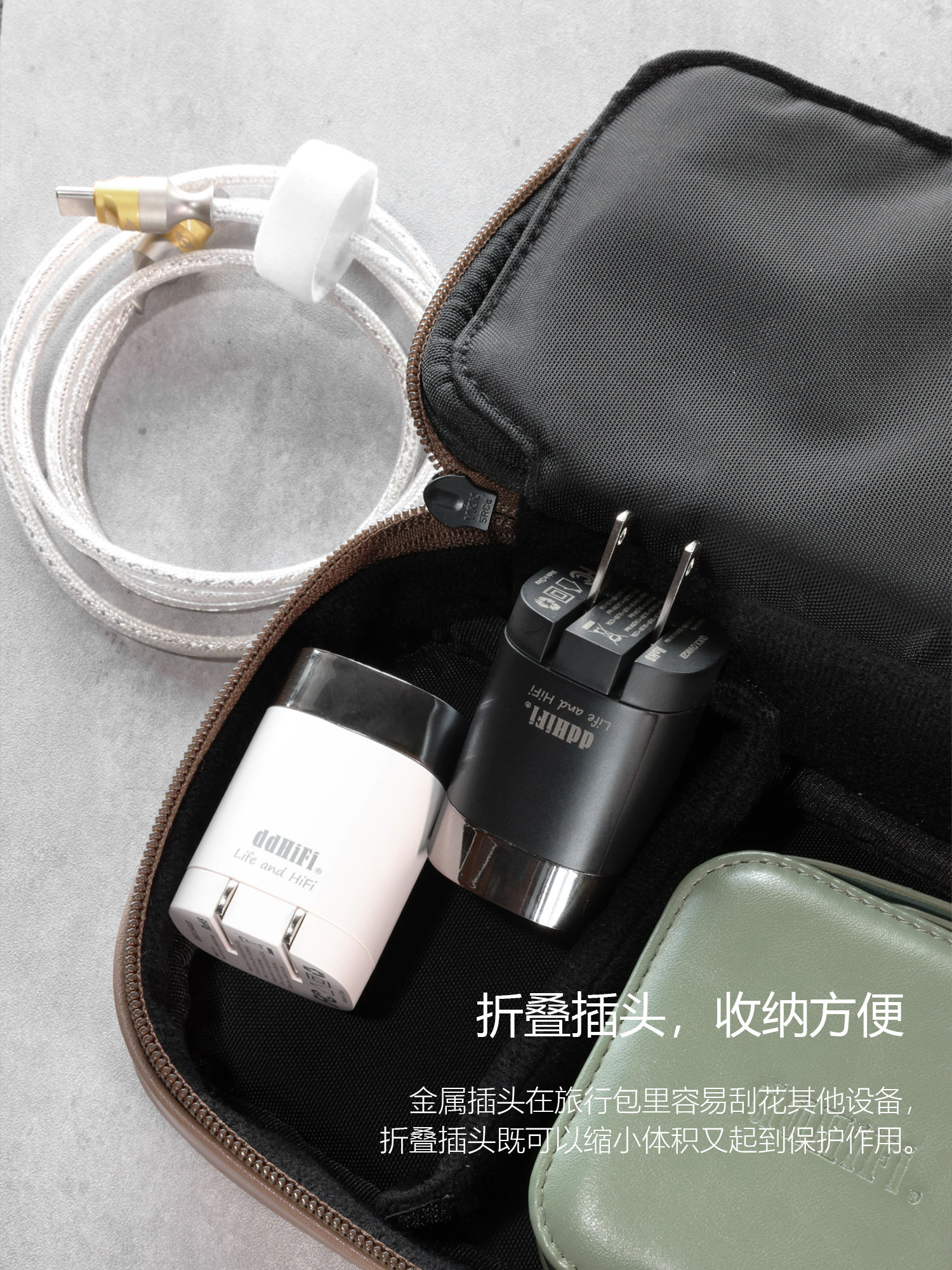 JT-P18 快充33W旅行充电头